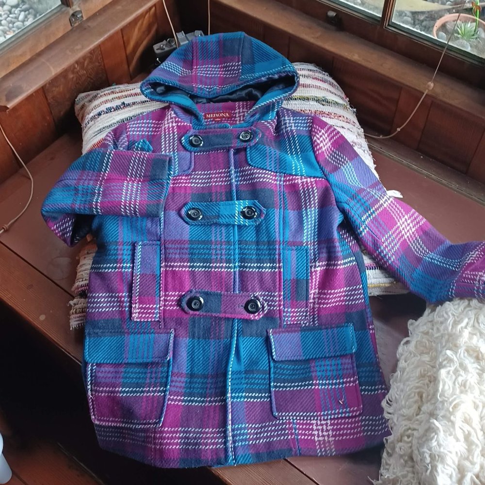 Stylke & killer colors of Purple and Blue and Violet in Wool by Merona